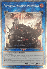 Amphibious Swarmship Amblowhale - RA04-EN077 - (Platinum Secret Rare) - 1st Edition
